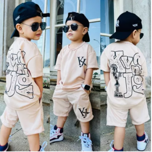 Conjunto Infantil Masculino - Camisa + Bermuda
