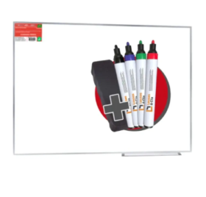 Quadro Lousa Branca 120x90 Moldura Alumínio