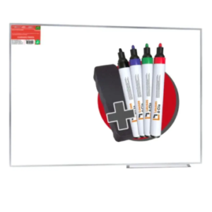 Quadro Lousa Branca 120x90 Moldura Alumínio