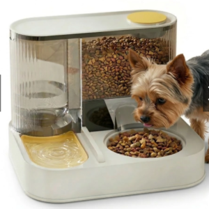 Comedouro e Bebedouro Mais Dog Automático Premium Pet Para Cães e Gatos 2em1