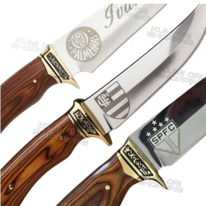Faca Para Churrasco Profissional Luxo Personalizado Seu time