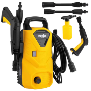 Lavadora de Alta Pressão Potente Compacta 1200W Porta Detergente Lav1300 Vonder