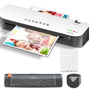 Plastificadora Laminadora A4 Fria/Quente Cortador De Papel Abs Anti-atolamento