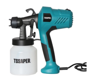 Pistola Elétrica Para Pintura Pulverizador de Tinta com Bico de Metal e Compressor 450w