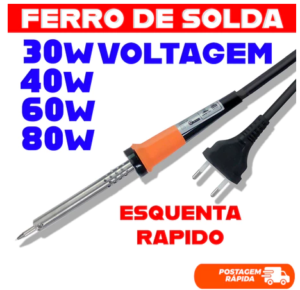 Ferro Para Solda Vários Modelos Profissional INMETRO Lápis de Solda