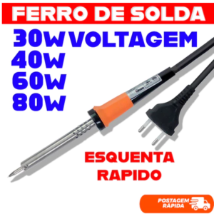 Ferro Para Solda Vários Modelos Profissional INMETRO Lápis de Solda