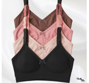 KIT COM 2 OU 4 SUTIÃS Reforçados Plus Size Alta Sustentação Tecido Duplo Alças Grossas