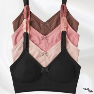 KIT COM 2 OU 4 SUTIÃS Reforçados Plus Size Alta Sustentação Tecido Duplo Alças Grossas